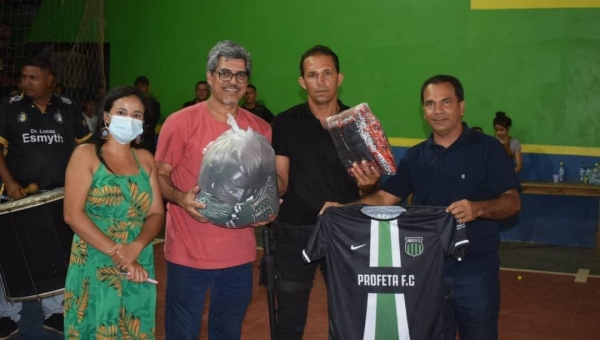 Rodrigues Alves realiza abertura do Campeonato de Futebol da 1ª Divisão neste sábado